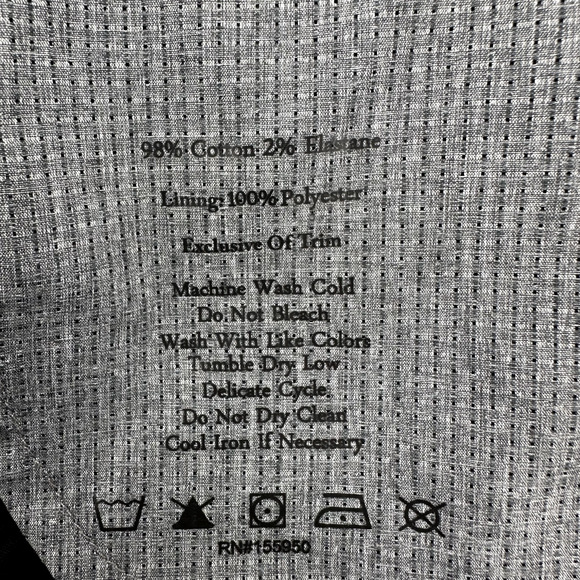 Greyson Wolf Amagansett 5-Pocket Chino Pants Size 32 x 29 Black Stretch Preppy - Picture 11 of 12